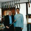 with bow expert Mr. Bernard Millant
